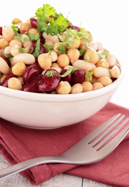 Healthy beans salad — Stock Photo, Image