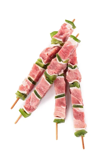 Stock image Raw skewer