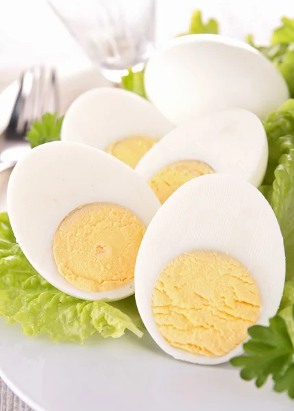 Főtt tojás — Stock Fotó