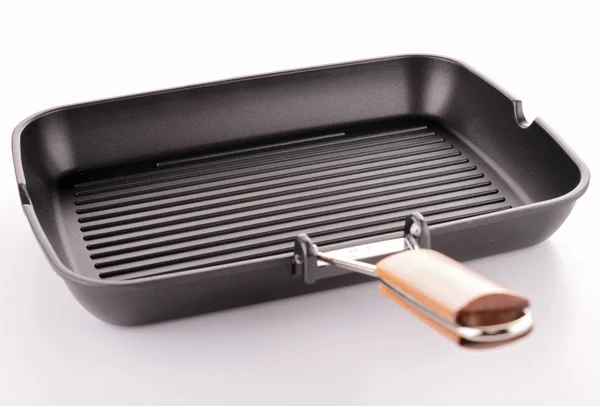 Elszigetelt grill pan — Stock Fotó