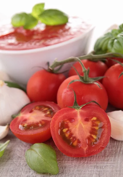 Gazpacho / salsa di pomodoro — Foto Stock