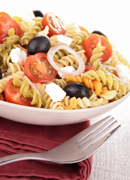 stock image Fresh pasta salad