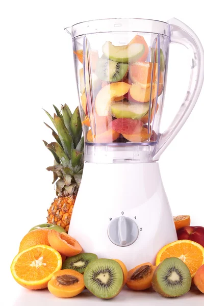 stock image Blender with fruits