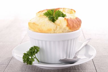 Cheese souffle clipart