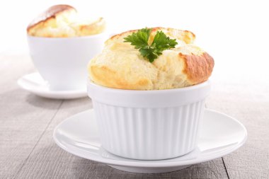 Cheese souffle clipart