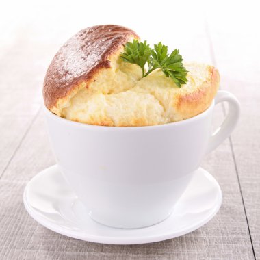 Cheese souffle clipart