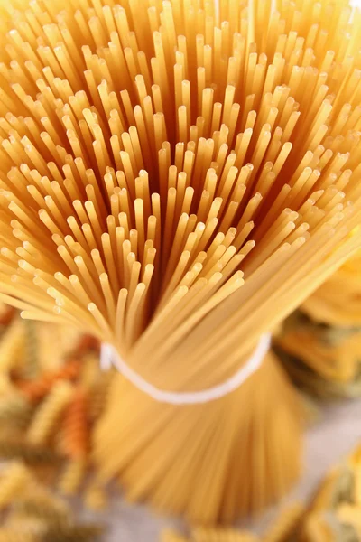 Närbild på spaghetti — Stockfoto