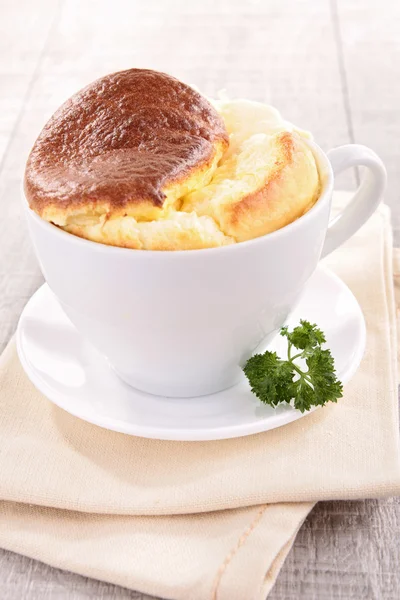 Gourmet appetizer, souffle — Stock Photo, Image
