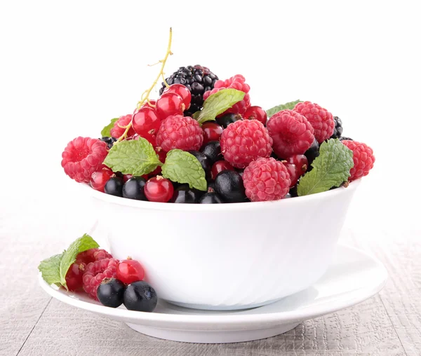 Bowl of fruits salad — Stock Photo, Image