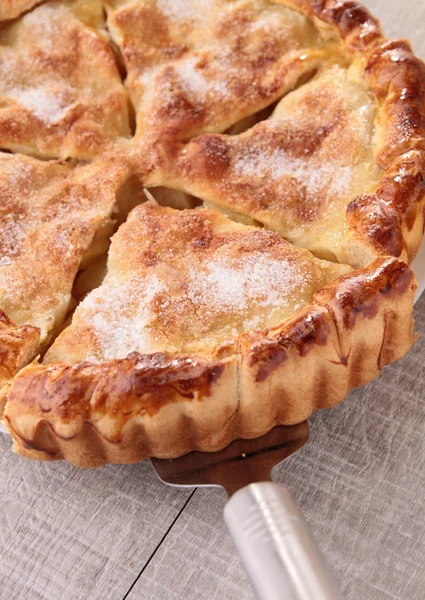 Gourmet apple pie — Stock fotografie