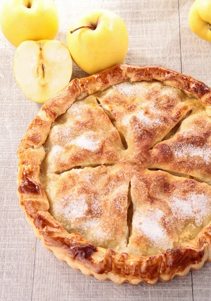 Яблочный пирог для гурманов — стоковое фото