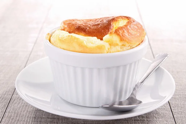 stock image Gourmet cheese souffle