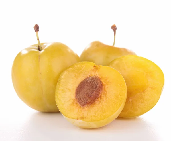 Mirabelle, prune galbene — Fotografie, imagine de stoc