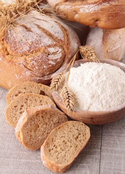 Választék a kenyér — Stock Fotó
