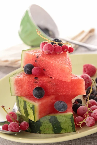 Stock image Watermelon and berries