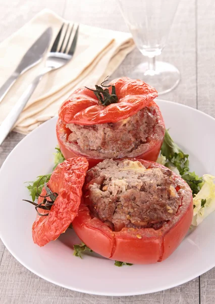 Stuffed vegetable with meat — Stock Photo, Image