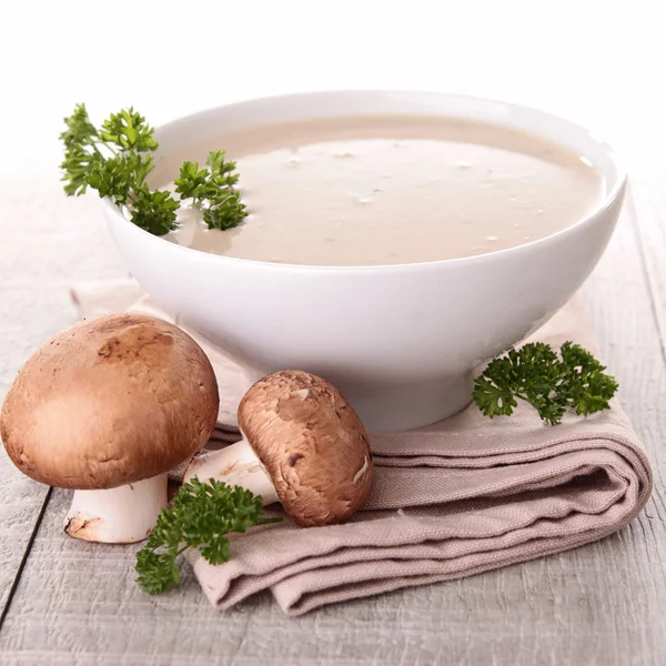 Zuppa di funghi — Foto Stock
