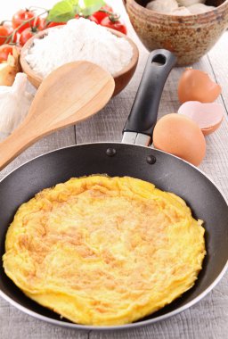 tavada omlet ile