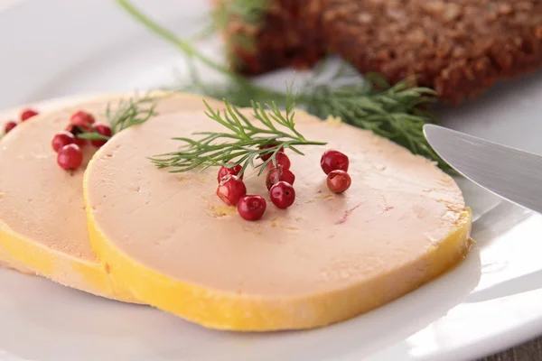 Segment van foie gras — Stockfoto