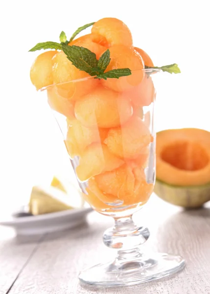 Melon dessert — Stock Photo, Image