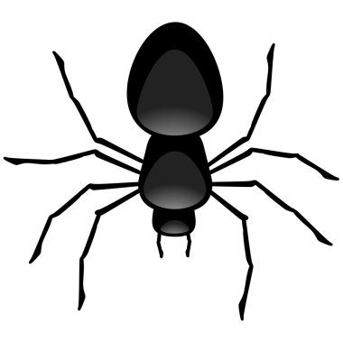 Spider clipart