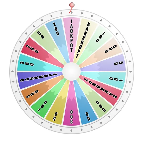 Wheel of fortune — Stock Vector