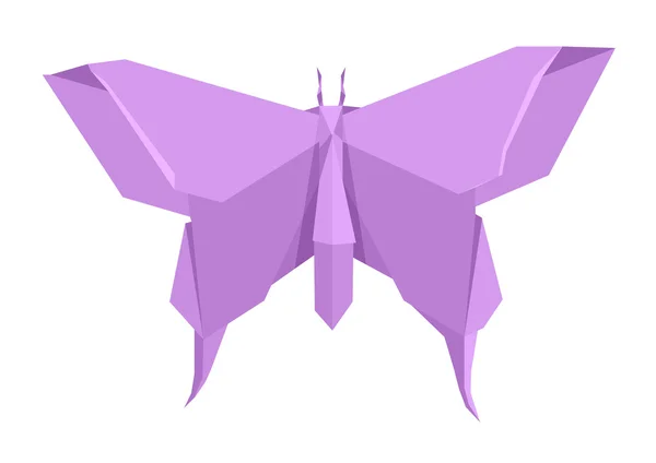 Origami-Schmetterling — Stockvektor