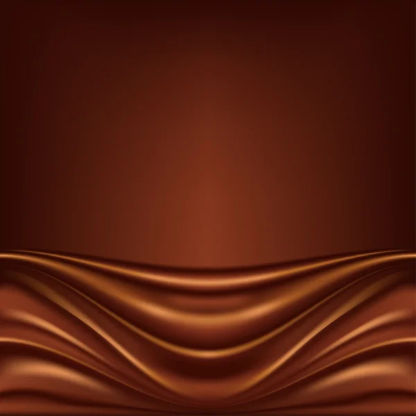 Abstract chocolate background — Stock Vector
