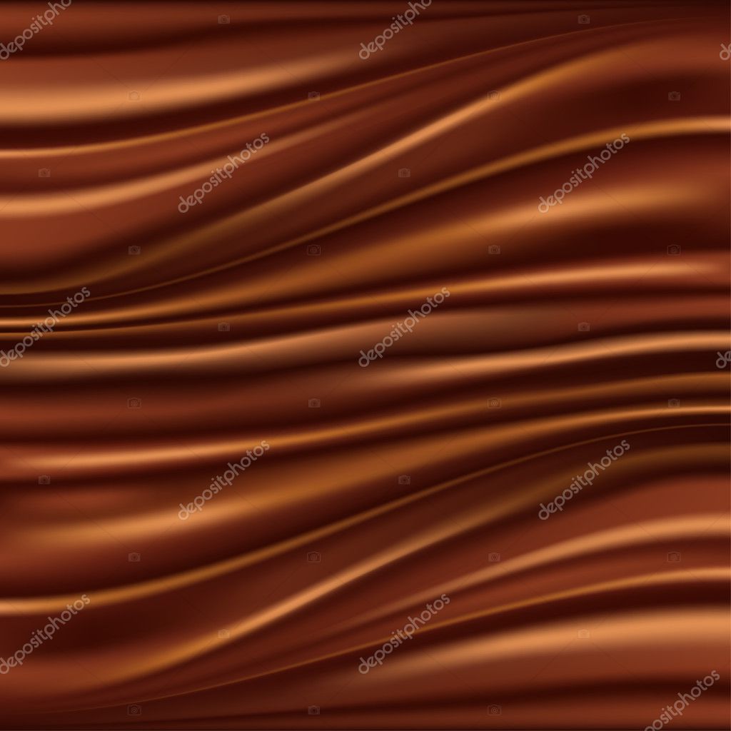 Abstract chocolate background, brown abstract satin, mesh vector illustration