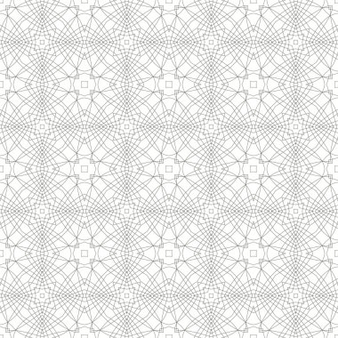 Vector seamless guilloche background clipart