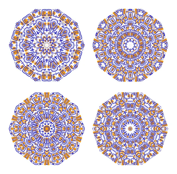Ornamental ethnicity pattern — Stock Vector
