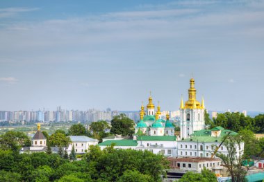 Kiev Pechersk Lavra monastery in Kiev, Ukraine clipart