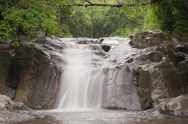 Pa la-u waterfall,Thailand clipart