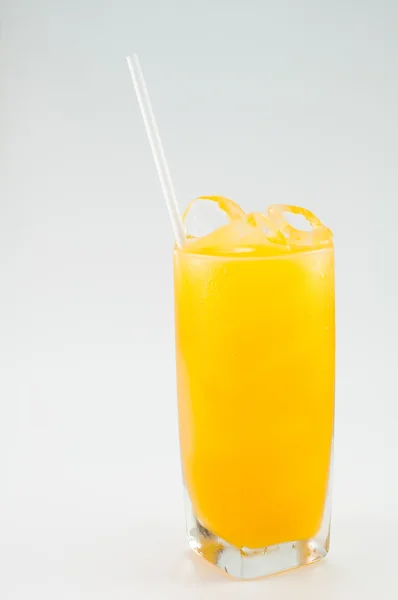 Copo de suco de laranja — Fotografia de Stock