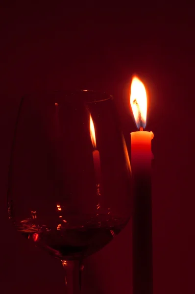 Fiamma di candela — Foto Stock