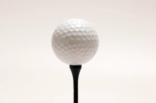 Vit golfboll — Stockfoto