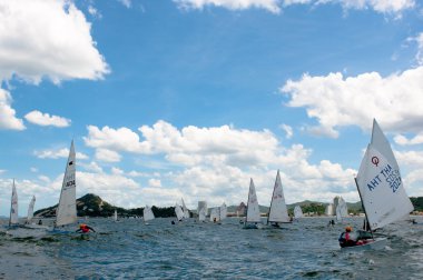 hua hin regatta 2012, rekabet yelken