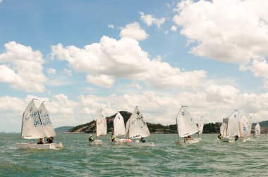 hua hin regatta 2012, rekabet yelken