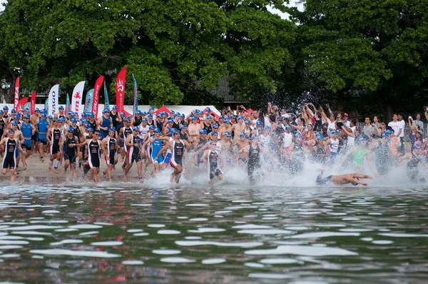 Hua Hin Triathlon competitors — Stock Photo, Image