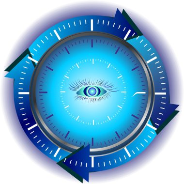 Time of hypnosis clipart