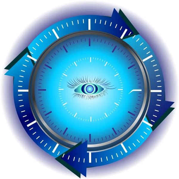 Время гипноза — стоковый вектор
