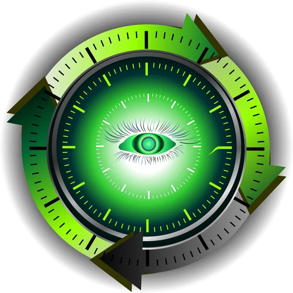 Time of hypnosis — Stock Vector