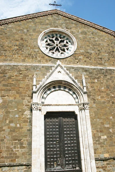 Duomo στο montalcino — Φωτογραφία Αρχείου