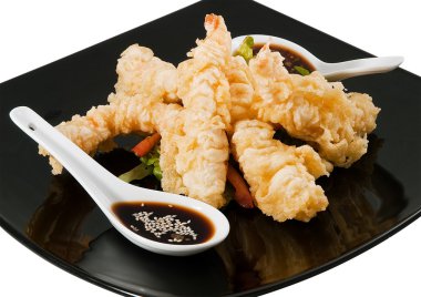 Shrimp tempura clipart