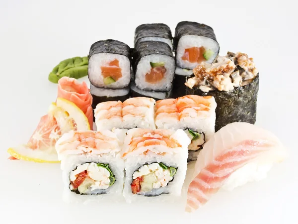 アジア、寿司、刺身セット — ストック写真
