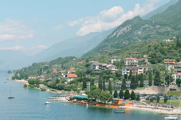 Lago Panorama Garda — Fotografia de Stock