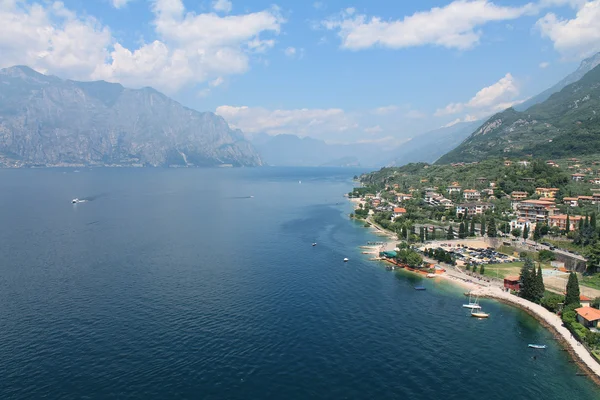 Coastline lake Garda In Italy — Stock Photo, Image