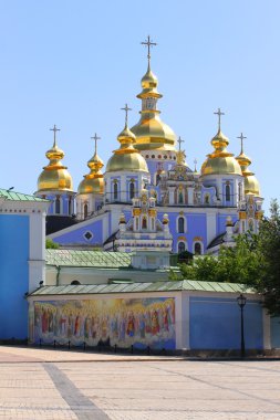 St. Michael's Monastery in Kiev, Ukraine clipart