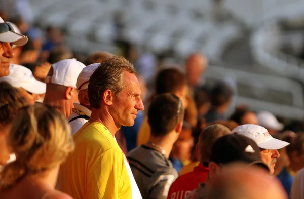 ファン、iaaf 世界ジュニア選手権大会 2012 年 7 月 13 日にバルセロナ、スペイン. — ストック写真