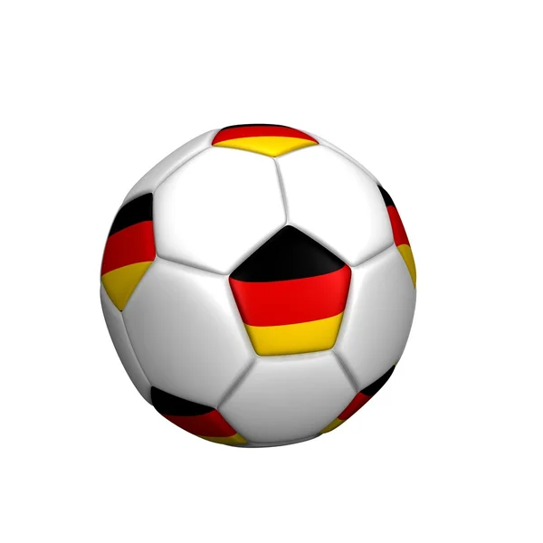 Germania palla bandiera — Foto Stock